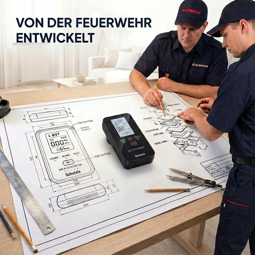 Schutzix 4 in 1 CO Detektor
